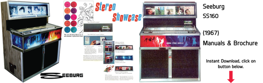 Details about   Seeburg Stereo Jukebox 146 Benefits Brochure J18 