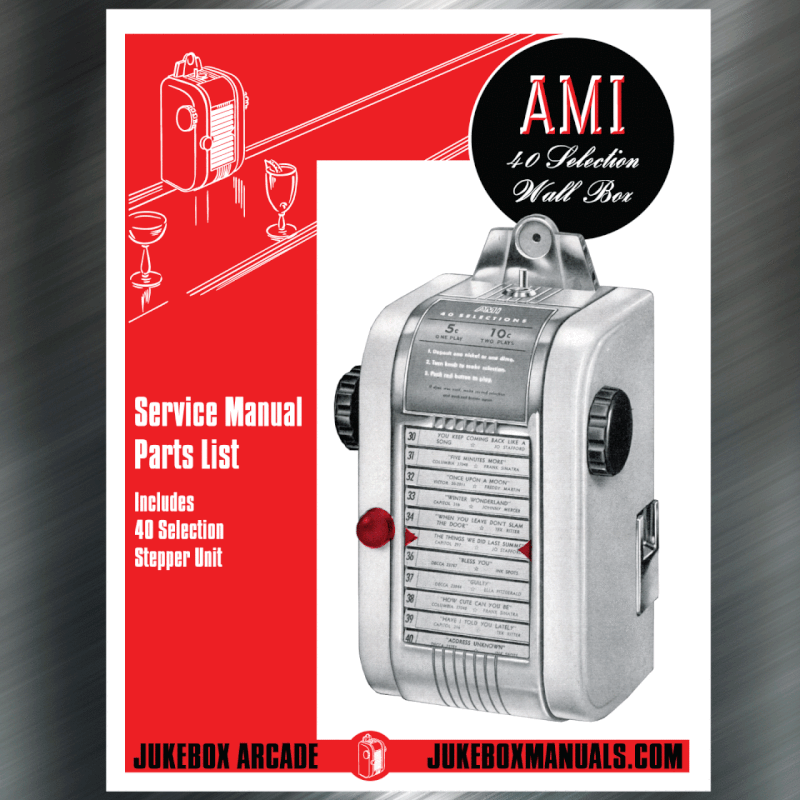 AMI 40 Selection Wall Box & Stepper Service Manual 