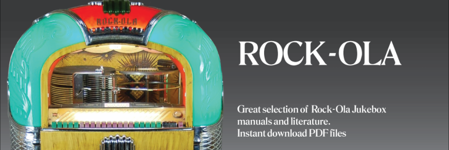 117 PAGES ROCK-OLA MODEL 444 AND 445 SERVICE MANUAL ON CD 