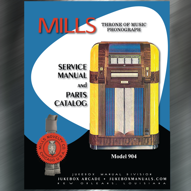 Mills Throne of Music Service & Parts Manual 
