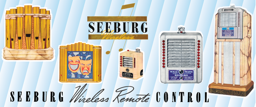 Seeburg, Wall-O-Matic Remote Control & Wall-O-Matic Speaker Remote Systems Play-Boy, Speak Organ Top Spot, Wall-O-Matic (1937-42) Manual & Brochure, Covers ALL selection systems for years above, remote transmitters, receivers, Speak organ, Wall-O-Matic, Pla-Boy
