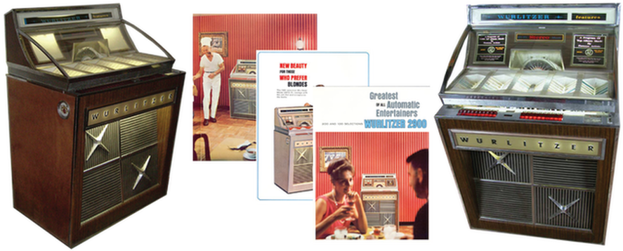 Wurlitzer 2900 series covers 2900 and 2910, Service Manual  and Parts Catalog with Trouble Shooting Charts