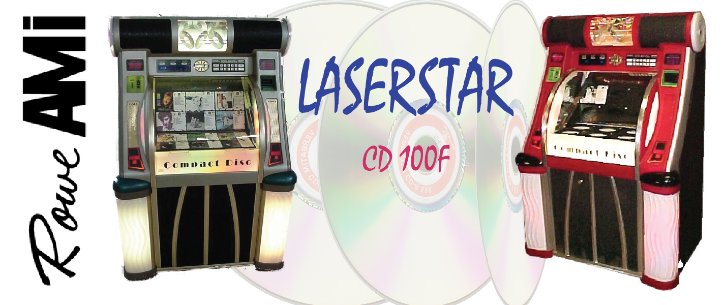 Rowe CD-100F Laser Star V Service Manual and Parts Catalog
