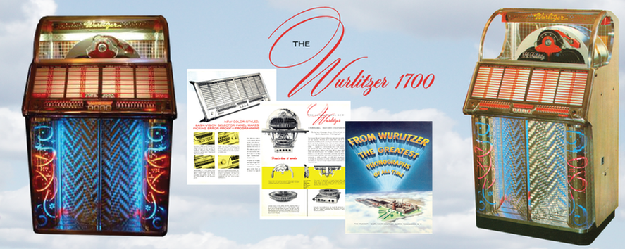 Wurlitzer 1700 & 1700HF Master Service Manual,  Parts Lists with Installation and Operation