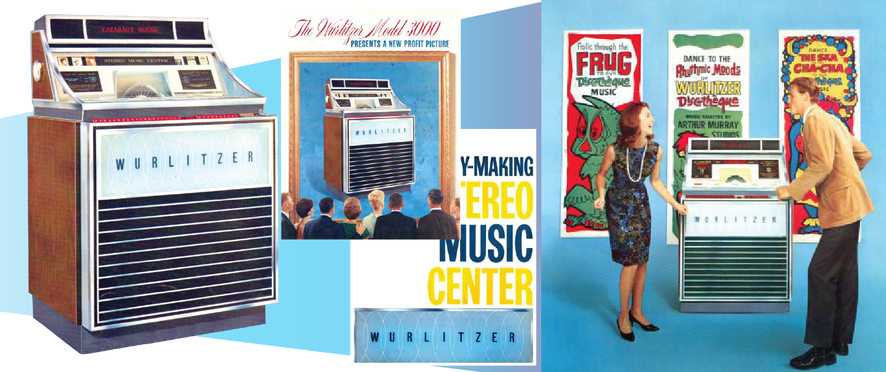 Wurlitzer 3000 Series  Covers Models 3000 and 3010  Service Manual  and Parts Catalog with Trouble Shooting Charts 