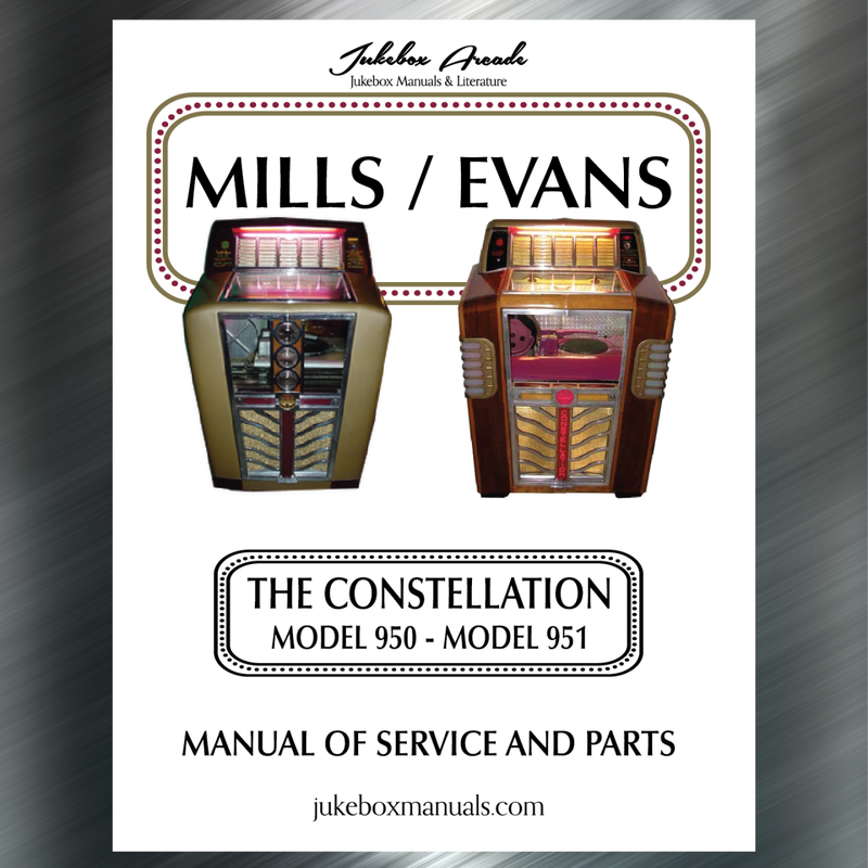 Mills / Evans Constellation (1946-49) Service and Parts Manual