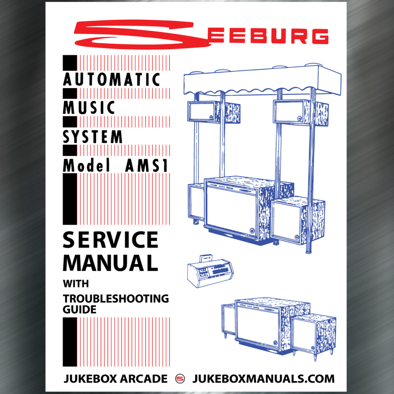  Seeburg AMS1 (Automatic Music System)  Service Manual and Parts Lists 