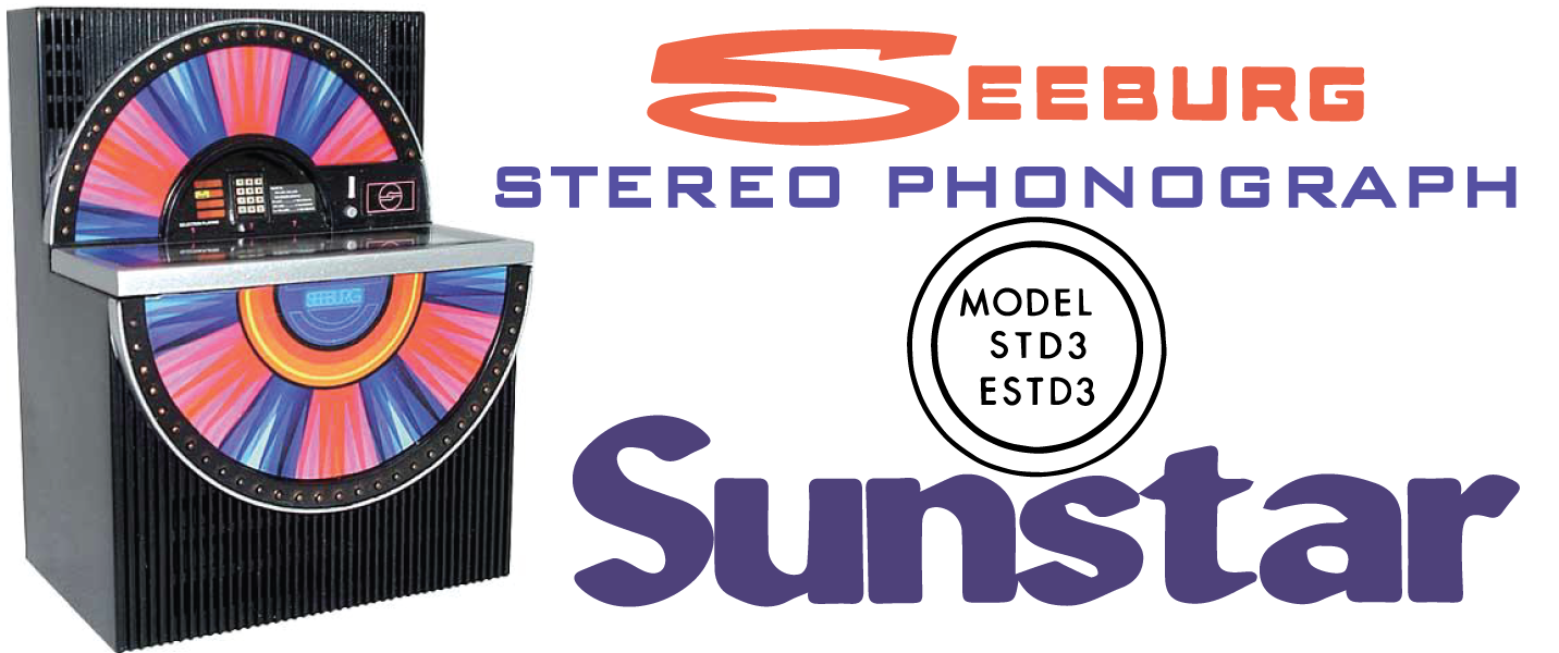 Seeburg Models STD3 and ESTD3 11 Part Service and Parts Manual Everything for the STD3 & ESTD3