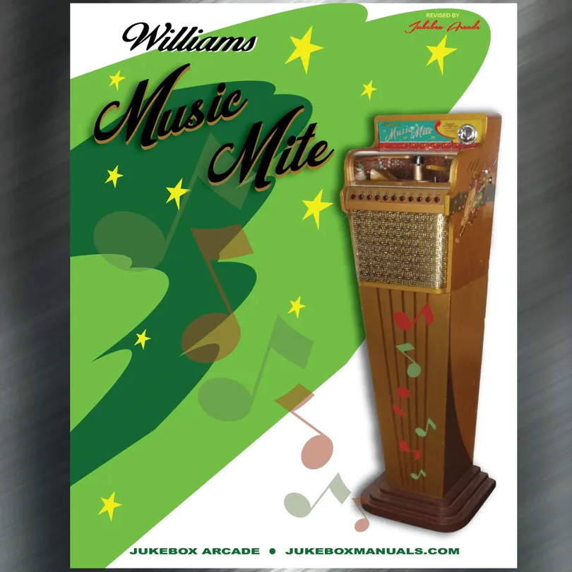 Williams Mfg. Co. Music Mite (1951) Instructions