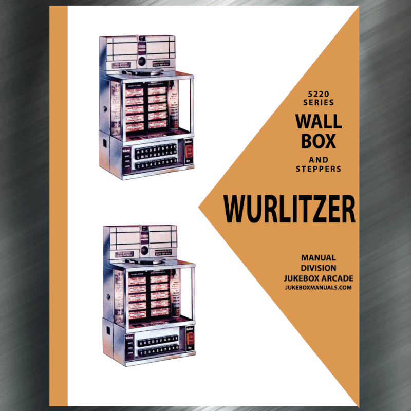 WURLITZER 5220 Series Wall Box with 259B and 261B Steppers